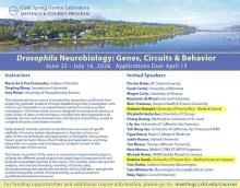  Cold Spring Harbor Laboratory summer course on Drosophila Neurobiology!
