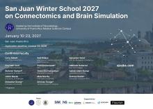Flyer: Applications are open for the San Juan Winter School on Connectomics and Brain Simulation 2027!